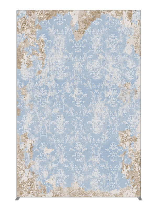 French Antique Baby Blue, photography backdrop panel for Denny StudioEdge silicone edge frame, 5 ft
