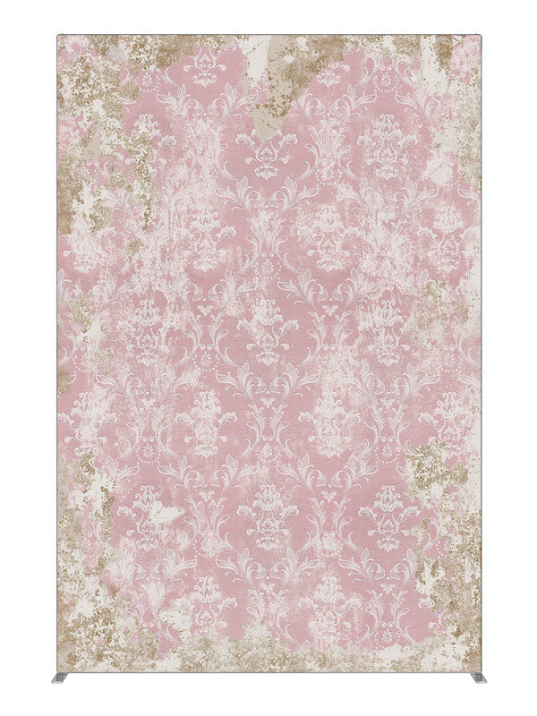 French Antique Baby Pink, photography backdrop panel for Denny StudioEdge silicone edge frame, 5 ft