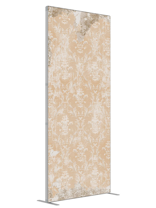 French Antique Ivory shown at an angled view, photography backdrop panel for Denny StudioEdge silicone edge frame, 3 ft