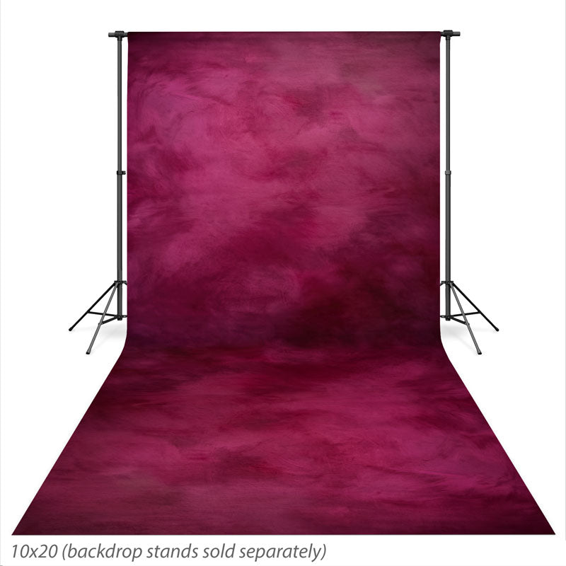 Fuchsia Haze Fuchsia mottled texture photography backdrop shown at the full 10x20 size CP-8990