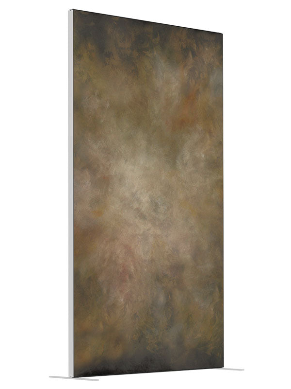 Fulvous shown at an angled view, photography backdrop panel for Denny StudioEdge silicone edge frame, 4 ft