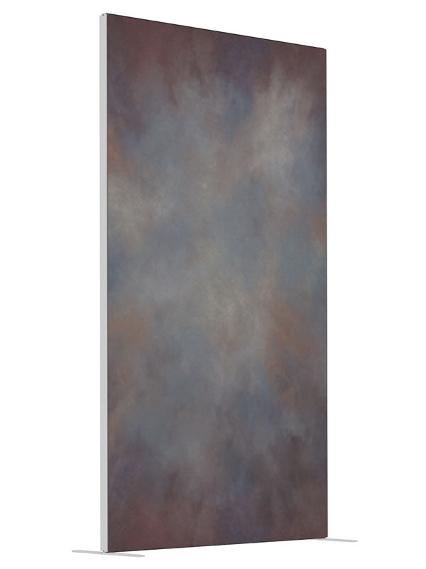 Galaxy shown at an angled view, photography backdrop panel for Denny StudioEdge silicone edge frame, 4 ft