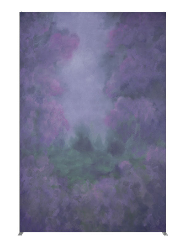 Garden View, photography backdrop panel for Denny StudioEdge silicone edge frame, 5 ft