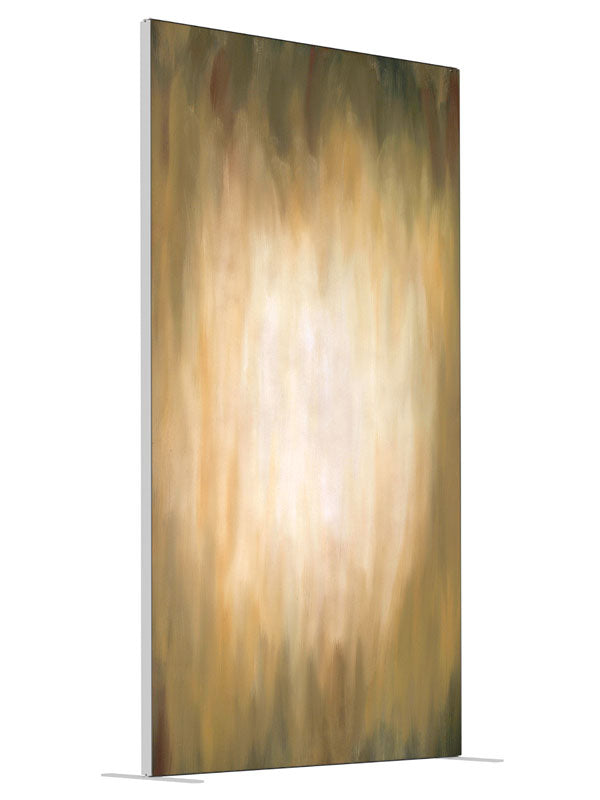Gold Streak shown at an angled view, photography backdrop panel for Denny StudioEdge silicone edge frame, 4 ft