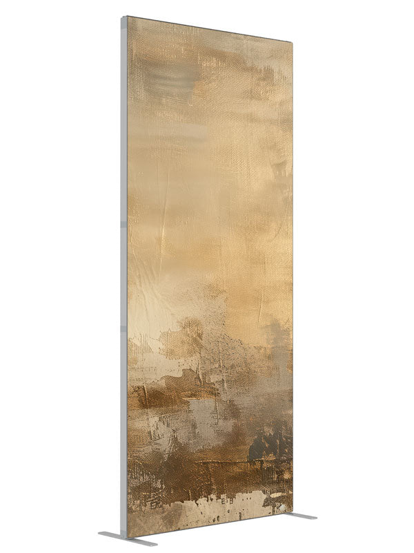 Golden Dusk shown at an angled view, photography backdrop panel for Denny StudioEdge silicone edge frame, 3 ft