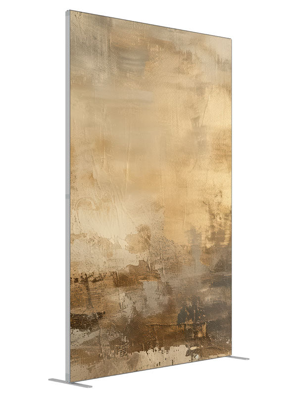 Golden Dusk shown at an angled view, photography backdrop panel for Denny StudioEdge silicone edge frame, 5 ft