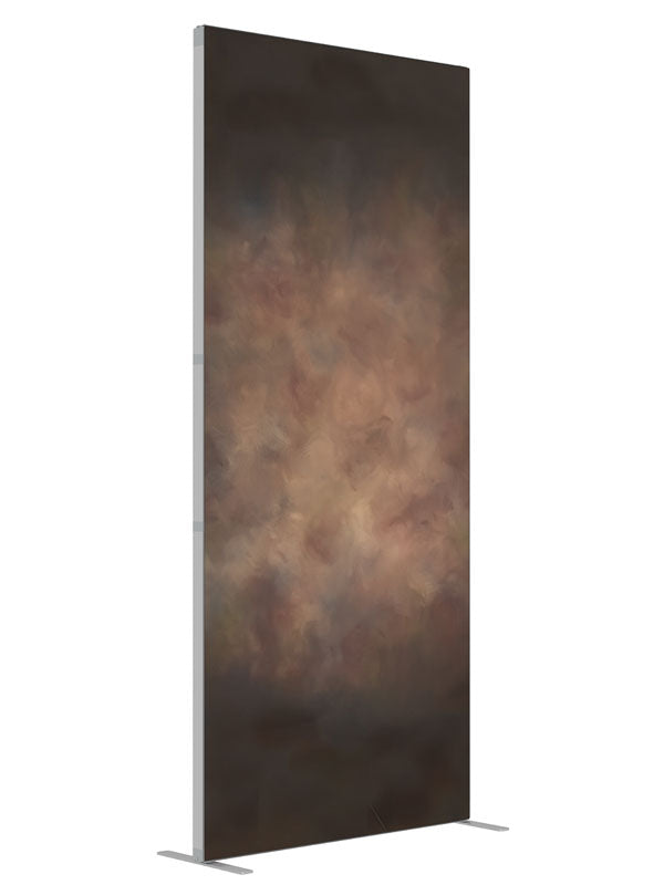 Golden Harvest shown at an angled view, photography backdrop panel for Denny StudioEdge silicone edge frame, 3 ft