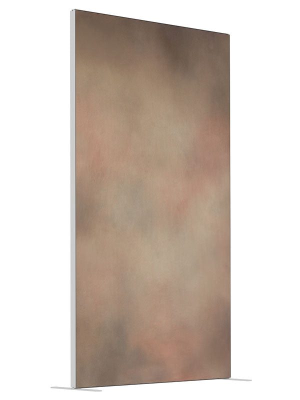 Goldilocks shown at an angled view, photography backdrop panel for Denny StudioEdge silicone edge frame, 4 ft