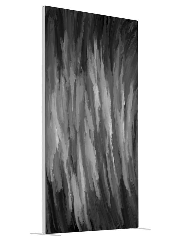 Gradation shown at an angled view, photography backdrop panel for Denny StudioEdge silicone edge frame, 4 ft