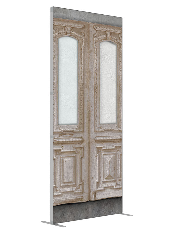 Grand Hall shown at an angled view, photography backdrop panel for Denny StudioEdge silicone edge frame, 3 ft