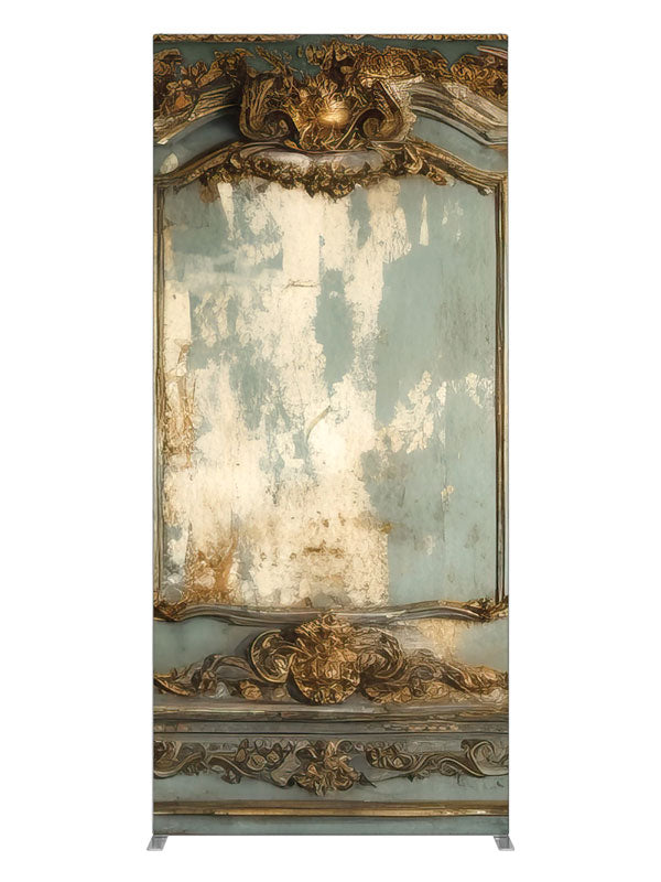 Grand Memories Vintage Ornate Wall, photography backdrop panel for Denny StudioEdge silicone edge frame, 3 ft