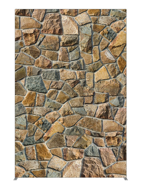 Granite Stone Wall, photography backdrop panel for Denny StudioEdge silicone edge frame, 5 ft