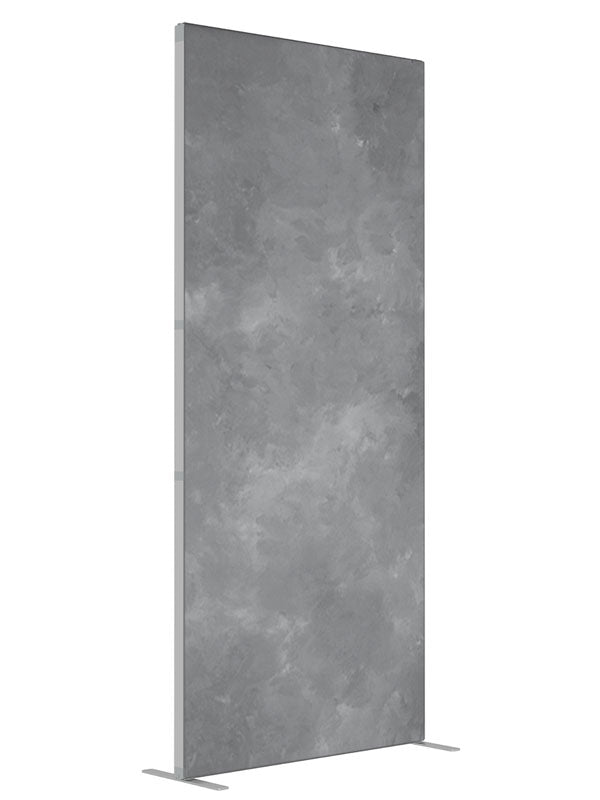 Gray Coral shown at an angled view, photography backdrop panel for Denny StudioEdge silicone edge frame, 3 ft