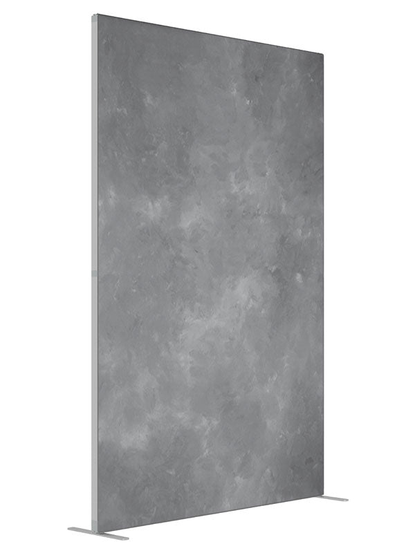 Gray Coral shown at an angled view, photography backdrop panel for Denny StudioEdge silicone edge frame, 5 ft