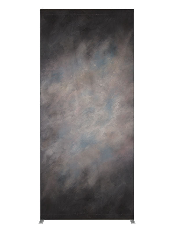 Gray Pastel Vignette, photography backdrop panel for Denny StudioEdge silicone edge frame, 3 ft