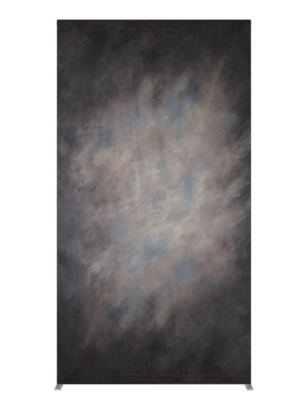 Gray Pastel Vignette, photography backdrop panel for Denny StudioEdge silicone edge frame, 4 ft
