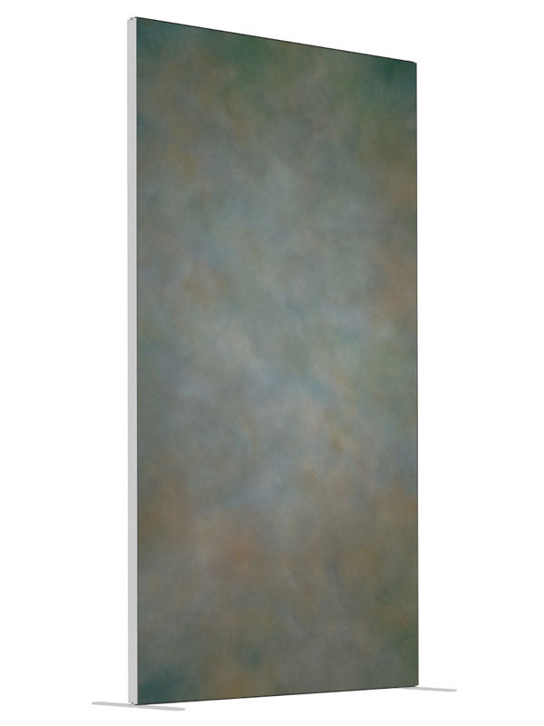 Gray Rust shown at an angled view, photography backdrop panel for Denny StudioEdge silicone edge frame, 4 ft