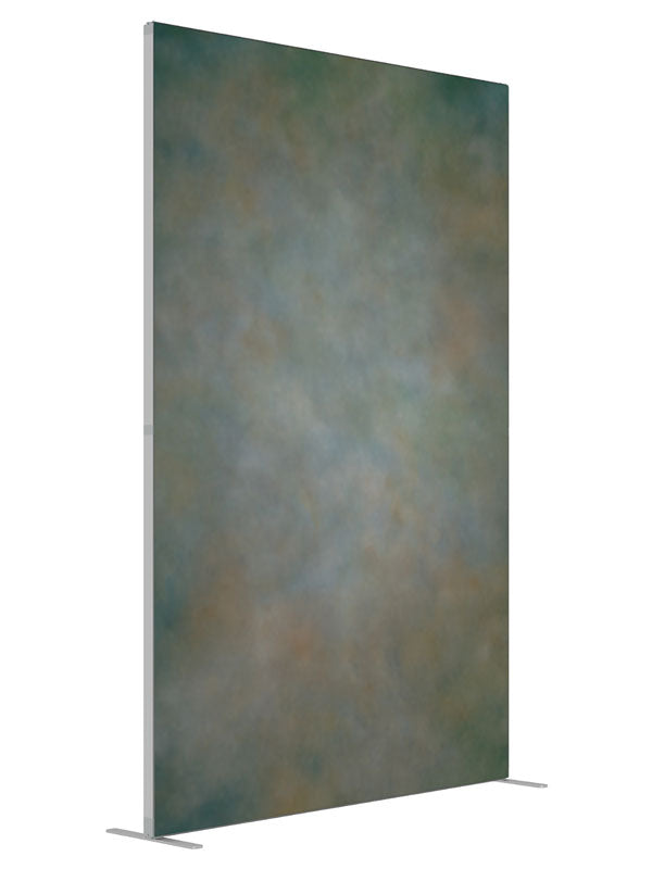 Gray Rust shown at an angled view, photography backdrop panel for Denny StudioEdge silicone edge frame, 5 ft
