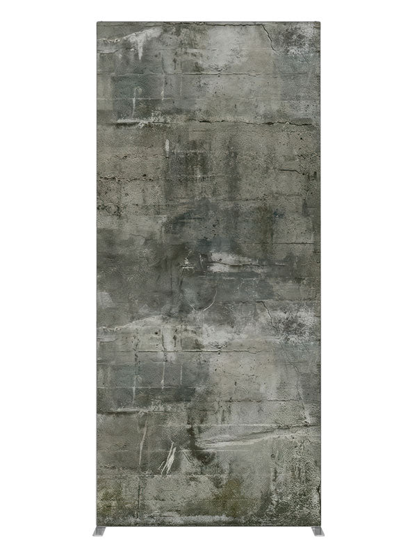 Gray Textured Concrete Wall, photography backdrop panel for Denny StudioEdge silicone edge frame, 3 ft