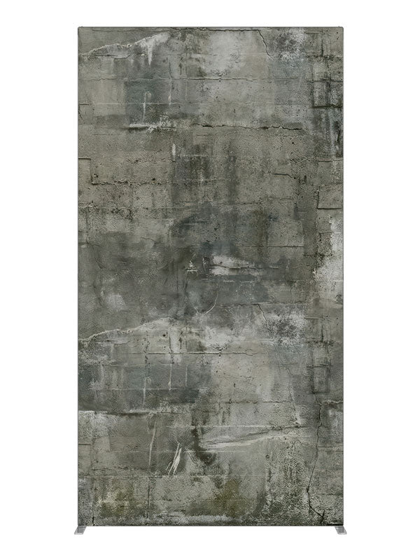Gray Textured Concrete Wall, photography backdrop panel for Denny StudioEdge silicone edge frame, 4 ft
