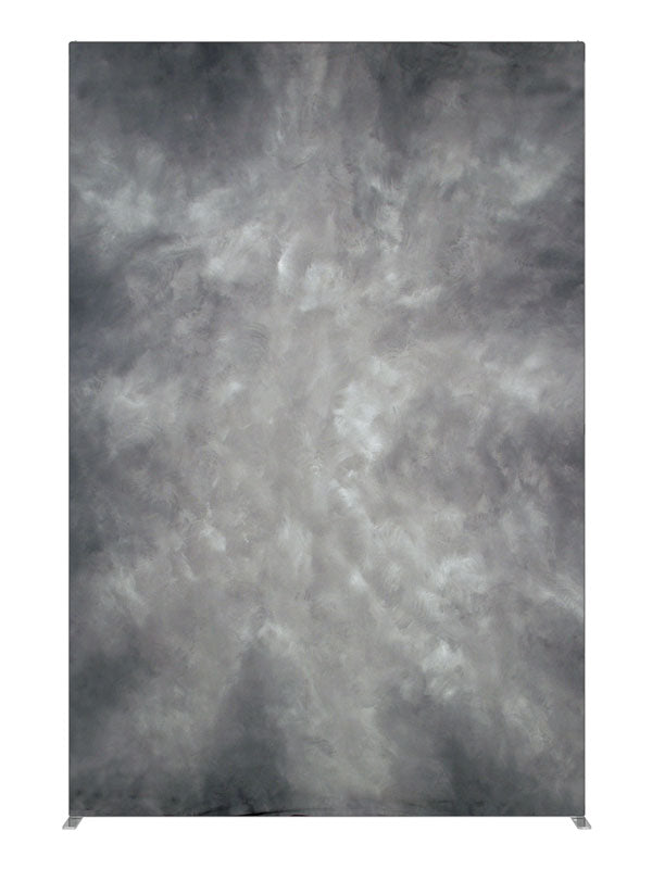 Gray Tips, photography backdrop panel for Denny StudioEdge silicone edge frame, 5 ft