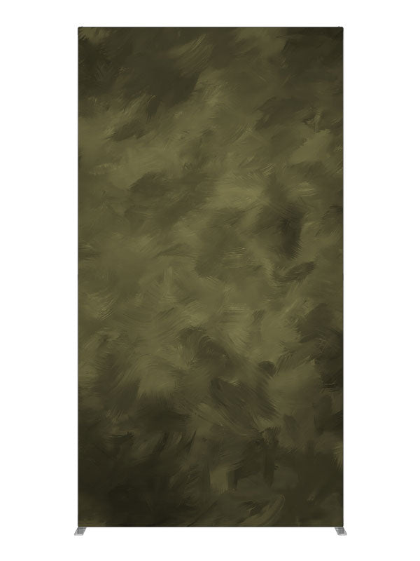 Green Brush, photography backdrop panel for Denny StudioEdge silicone edge frame, 4 ft