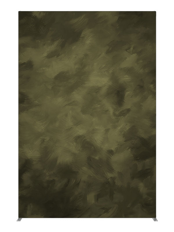 Green Brush, photography backdrop panel for Denny StudioEdge silicone edge frame, 5 ft