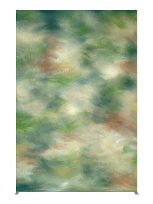 Green Harmony, photography backdrop panel for Denny StudioEdge silicone edge frame, 5 ft