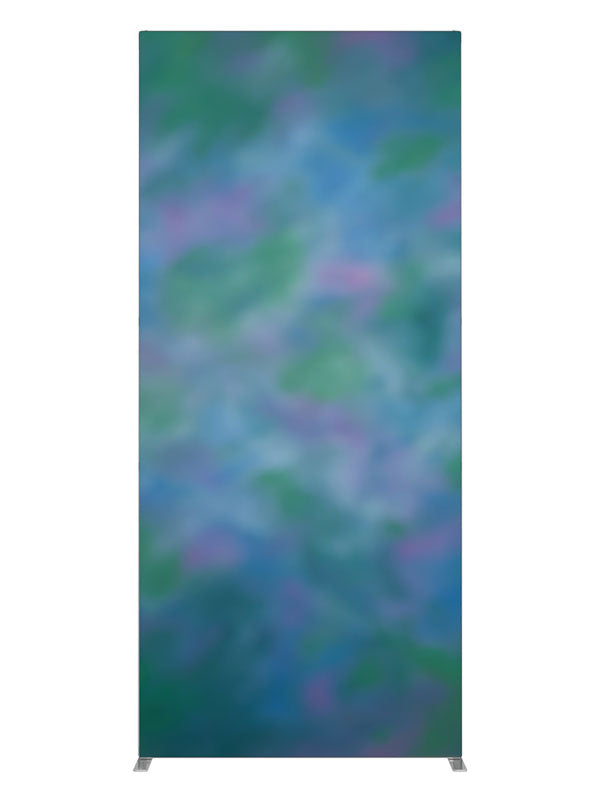 Green Purple Soft, photography backdrop panel for Denny StudioEdge silicone edge frame, 3 ft