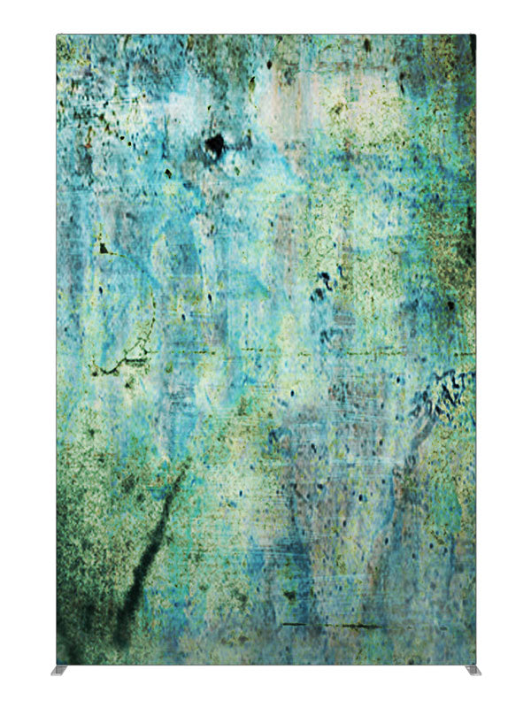 Green rust stone texture, photography backdrop panel for Denny StudioEdge silicone edge frame, 5 ft