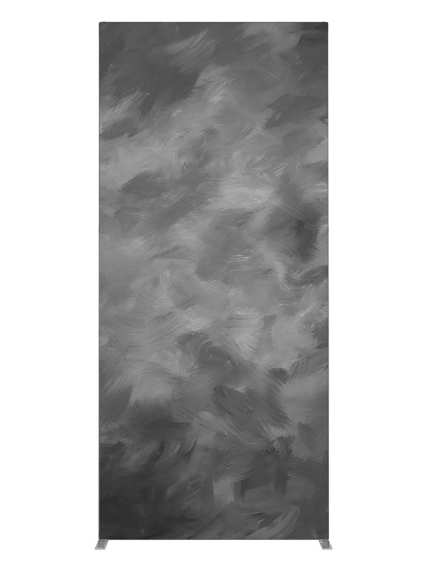 Grey Brush, photography backdrop panel for Denny StudioEdge silicone edge frame, 3 ft