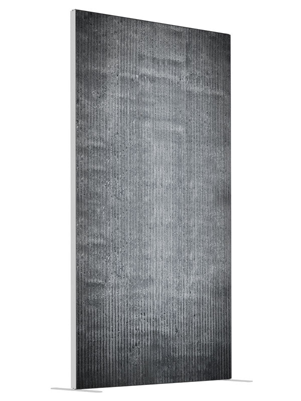 Groovy shown at an angled view, photography backdrop panel for Denny StudioEdge silicone edge frame, 4 ft
