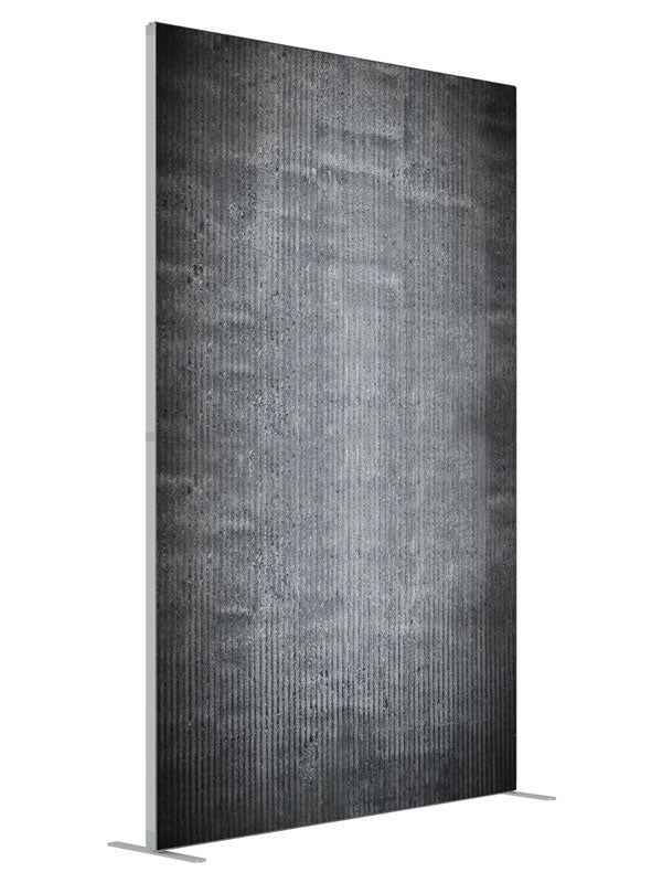 Groovy shown at an angled view, photography backdrop panel for Denny StudioEdge silicone edge frame, 5 ft