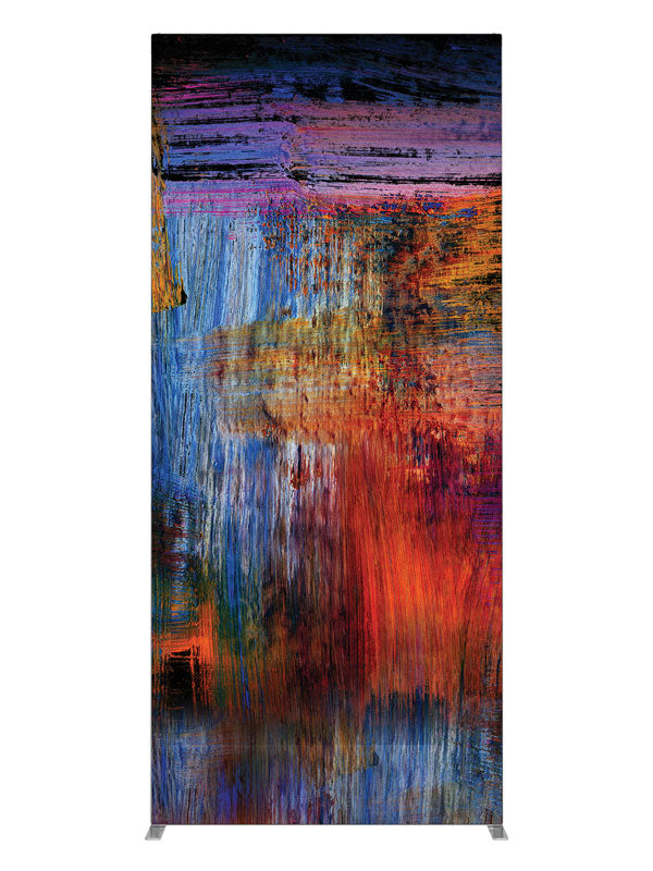 Hallucination Streaked Abstract, photography backdrop panel for Denny StudioEdge silicone edge frame, 3 ft