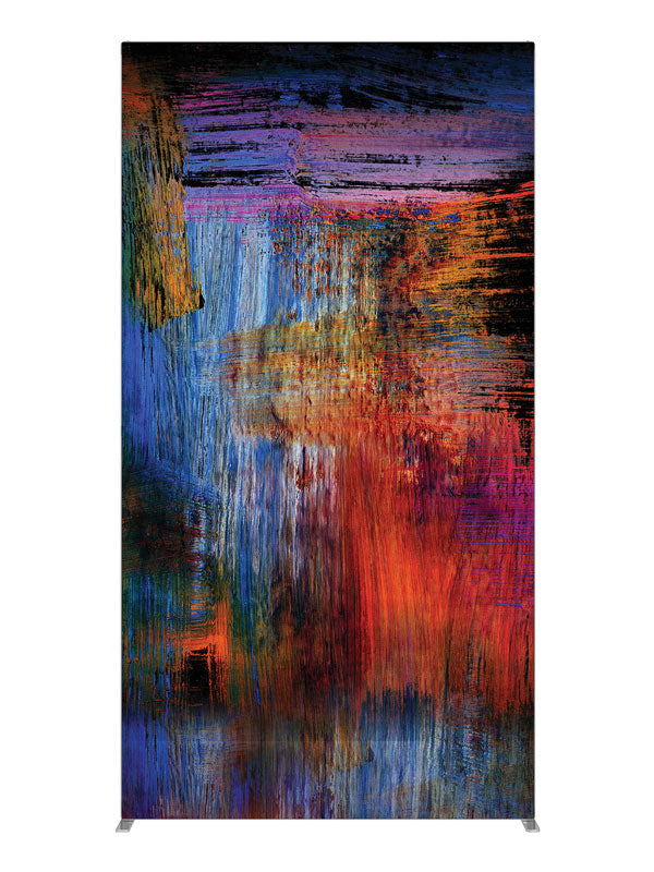 Hallucination Streaked Abstract, photography backdrop panel for Denny StudioEdge silicone edge frame, 4 ft