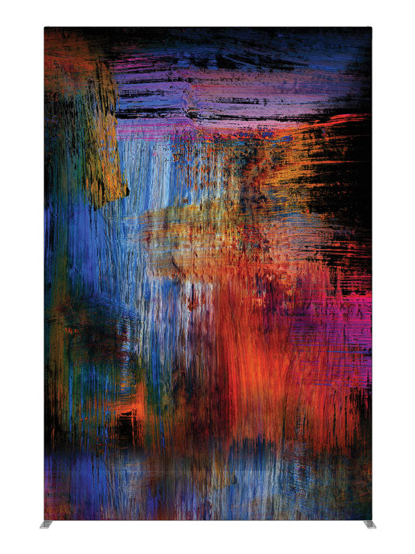 Hallucination Streaked Abstract, photography backdrop panel for Denny StudioEdge silicone edge frame, 5 ft