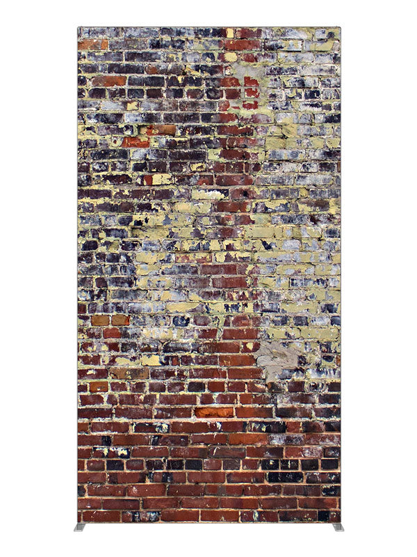 Harpers Brick Wall, photography backdrop panel for Denny StudioEdge silicone edge frame, 4 ft
