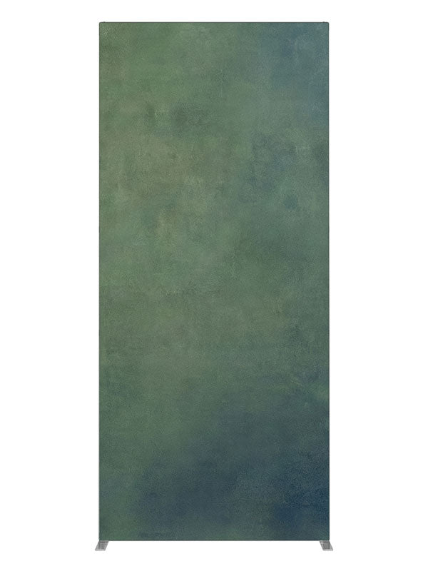 Hartlow Calm Green and Blue Textured, photography backdrop panel for Denny StudioEdge silicone edge frame, 3 ft