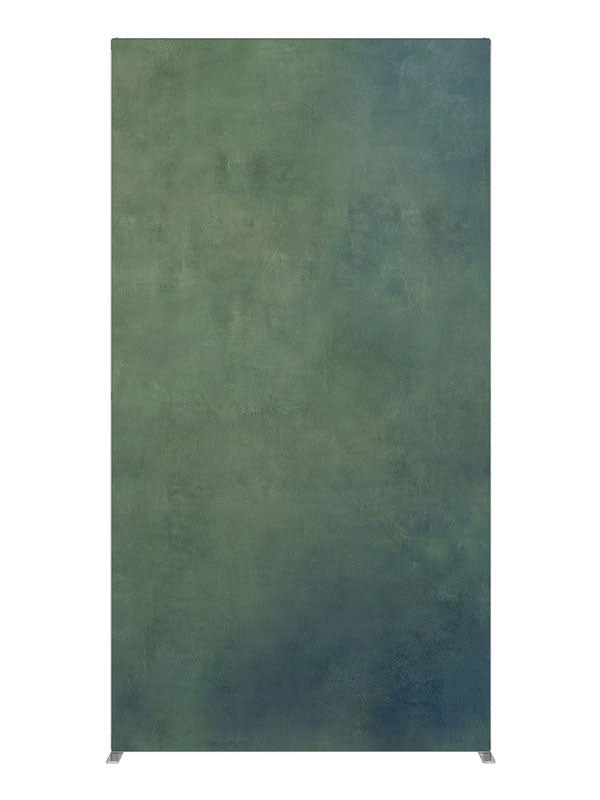 Hartlow Calm Green and Blue Textured, photography backdrop panel for Denny StudioEdge silicone edge frame, 4 ft