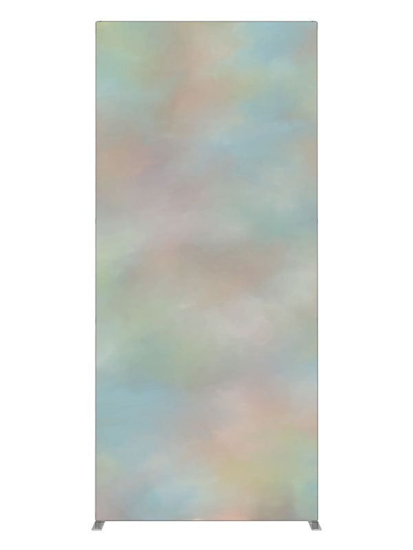 Hazy Rainbow, photography backdrop panel for Denny StudioEdge silicone edge frame, 3 ft