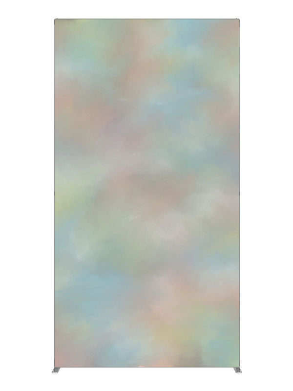 Hazy Rainbow, photography backdrop panel for Denny StudioEdge silicone edge frame, 4 ft