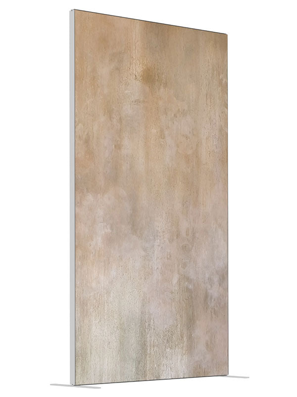 Honey Bowl Textured shown at an angled view, photography backdrop panel for Denny StudioEdge silicone edge frame, 4 ft