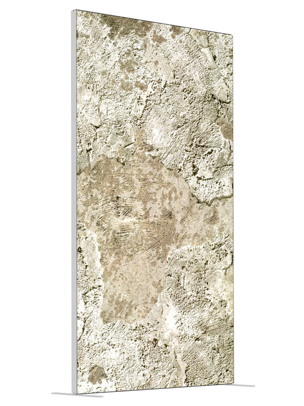 Honeysuckle Beige shown at an angled view, photography backdrop panel for Denny StudioEdge silicone edge frame, 4 ft
