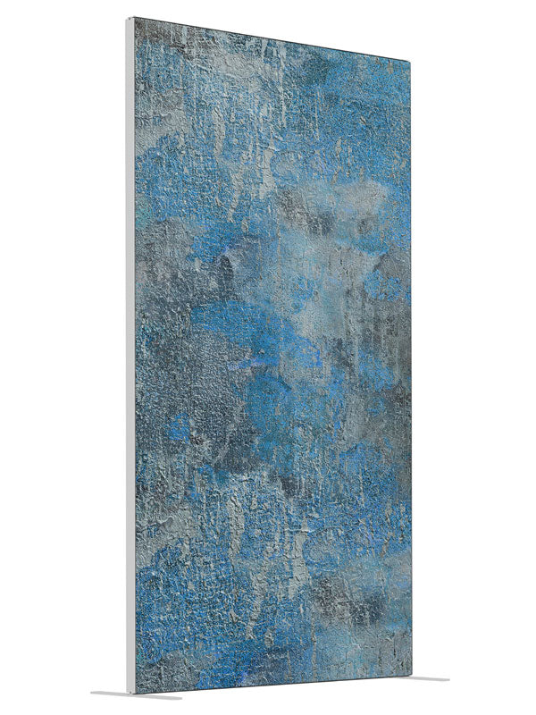 Iced shown at an angled view, photography backdrop panel for Denny StudioEdge silicone edge frame, 4 ft