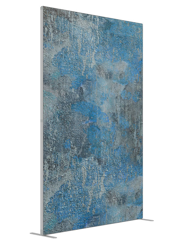 Iced shown at an angled view, photography backdrop panel for Denny StudioEdge silicone edge frame, 5 ft