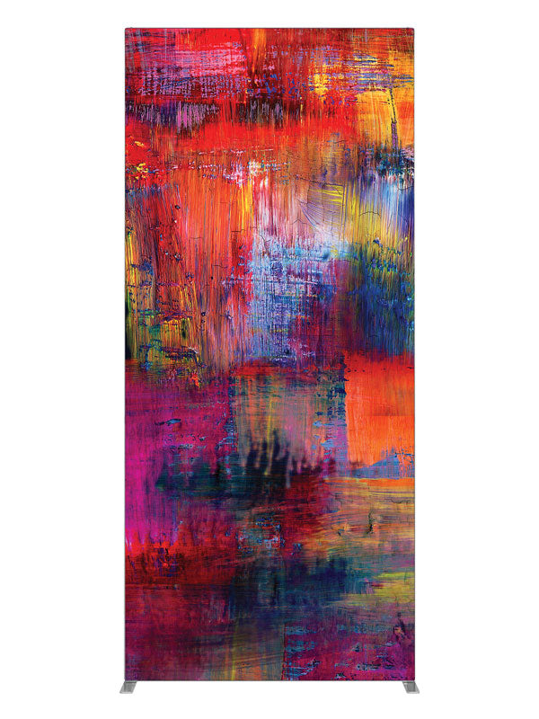 Insanity Bold Abstract, photography backdrop panel for Denny StudioEdge silicone edge frame, 3 ft