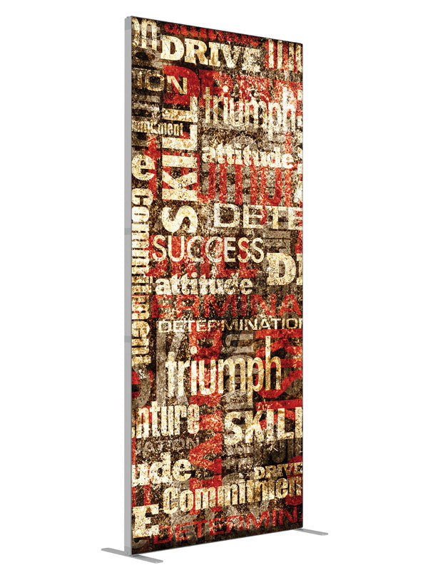 Inspiration shown at an angled view, photography backdrop panel for Denny StudioEdge silicone edge frame, 3 ft