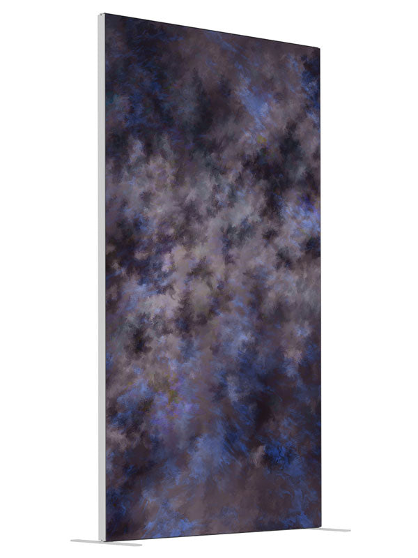 Inspired shown at an angled view, photography backdrop panel for Denny StudioEdge silicone edge frame, 4 ft