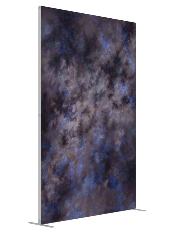Inspired shown at an angled view, photography backdrop panel for Denny StudioEdge silicone edge frame, 5 ft