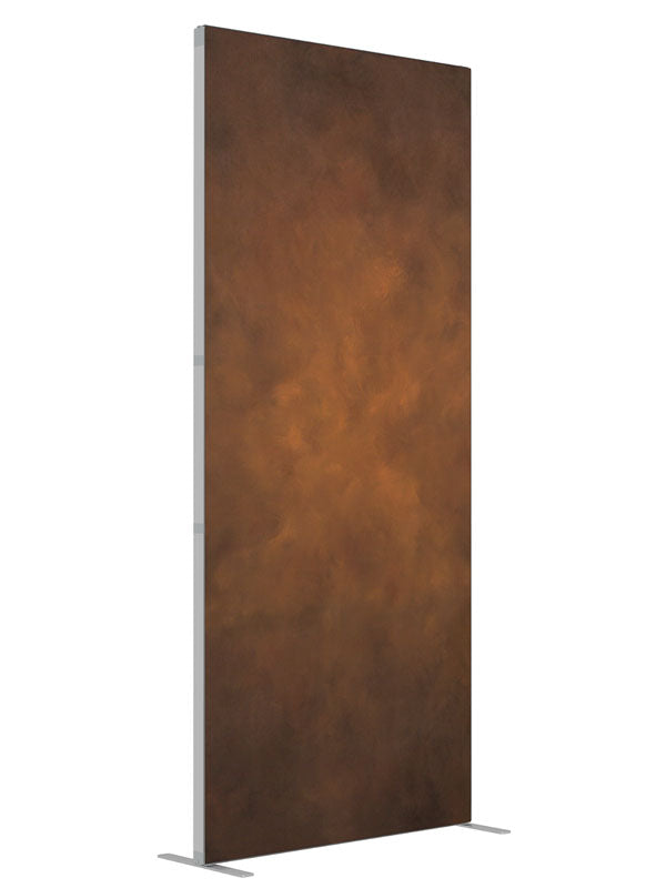 Intemperate shown at an angled view, photography backdrop panel for Denny StudioEdge silicone edge frame, 3 ft